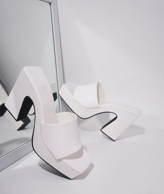 Chunky Rise Block Heel