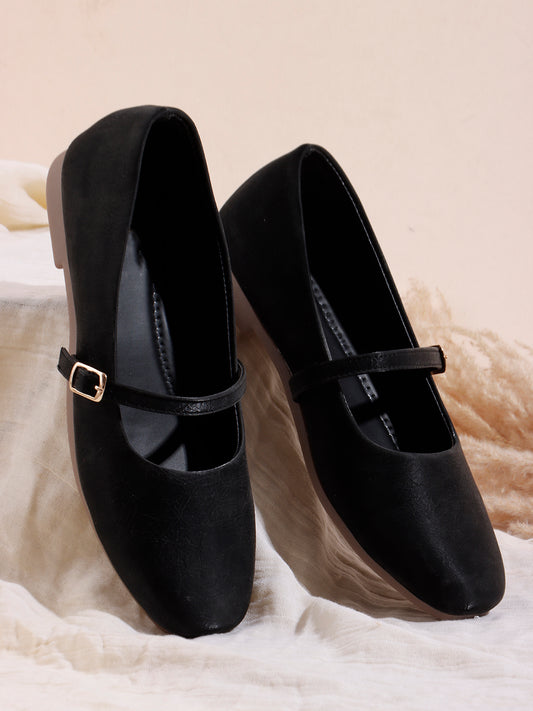 Timeless Square-Toe Mary Jane Shoes