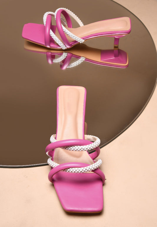 Classic Crystal Detail Heels