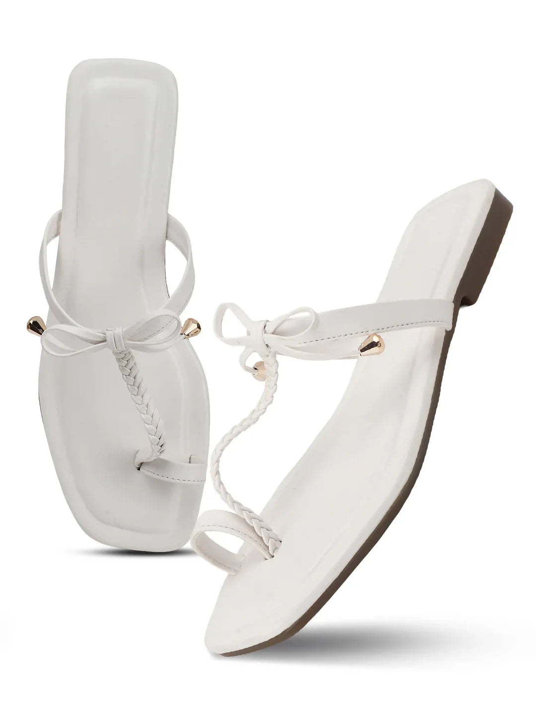 Minimal Bow Toe-Ring Flats