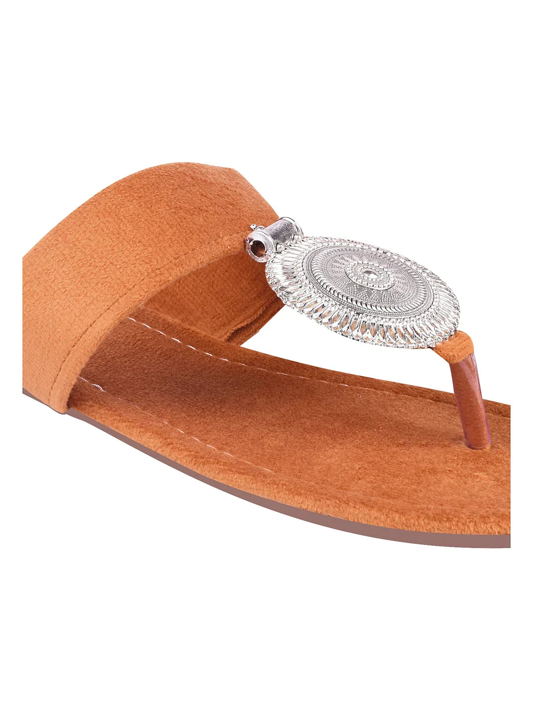 Minimal Ethnic Toe-Ring Flats