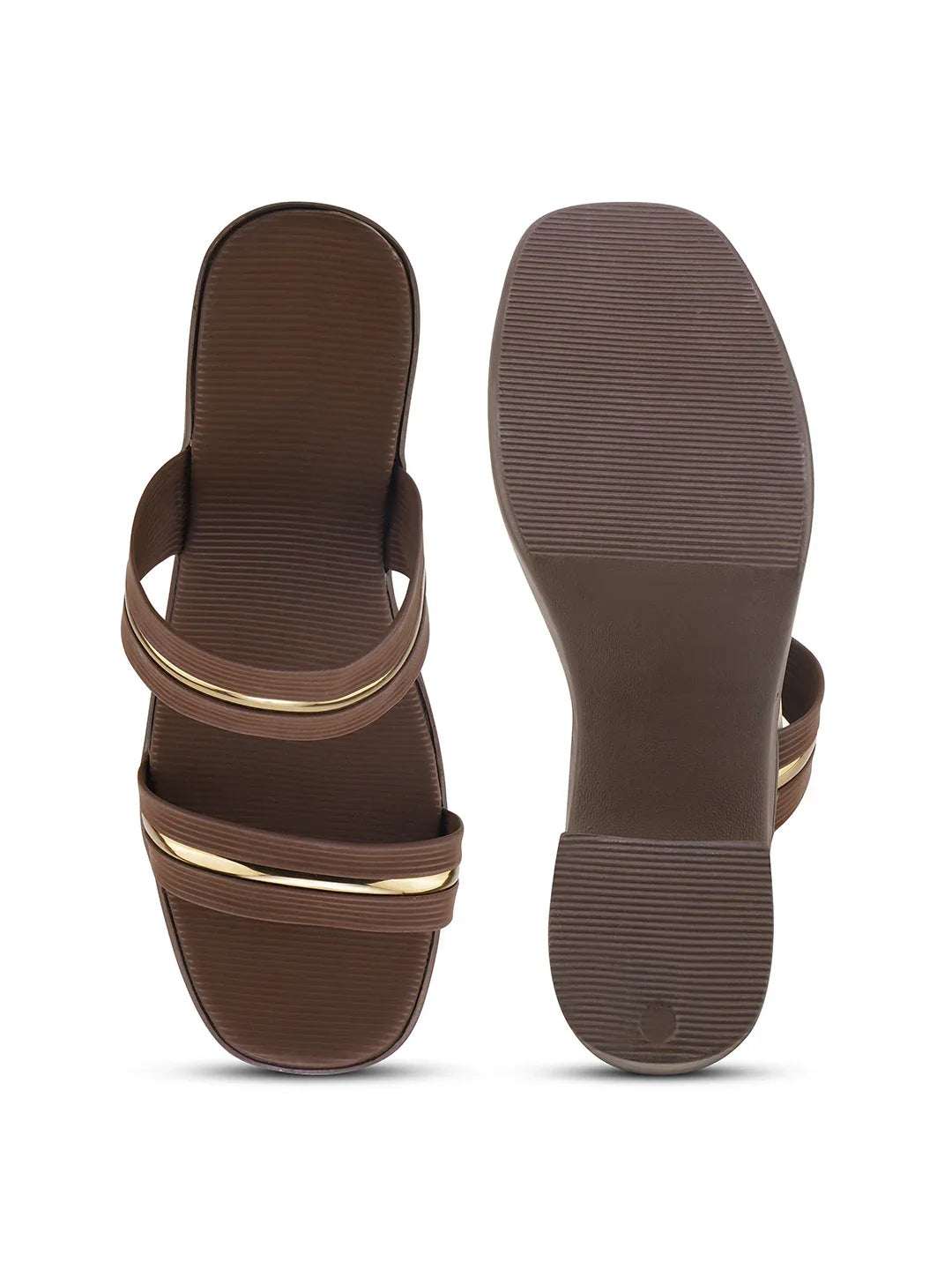 Trendy Slip-On Heeled Sandals