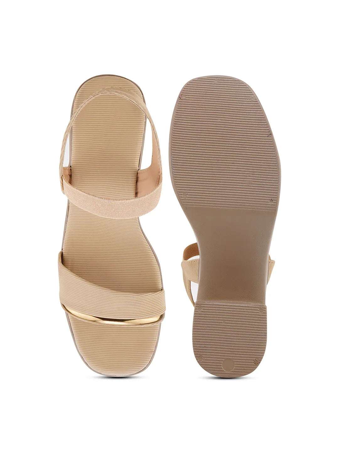 Stylish Open Toe Block Heels