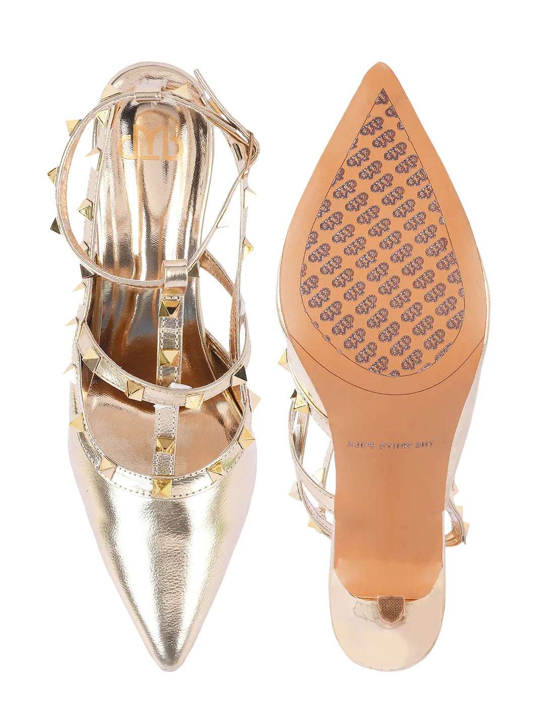 Aura Studded Stiletto Heels