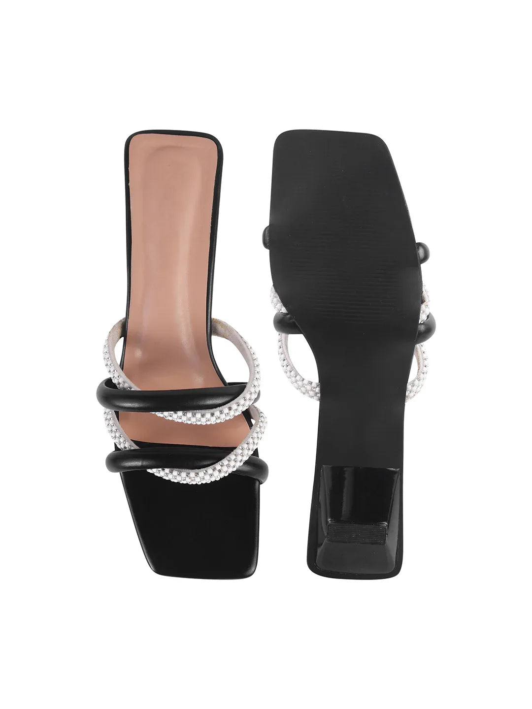 Classic Crystal Detail Heels