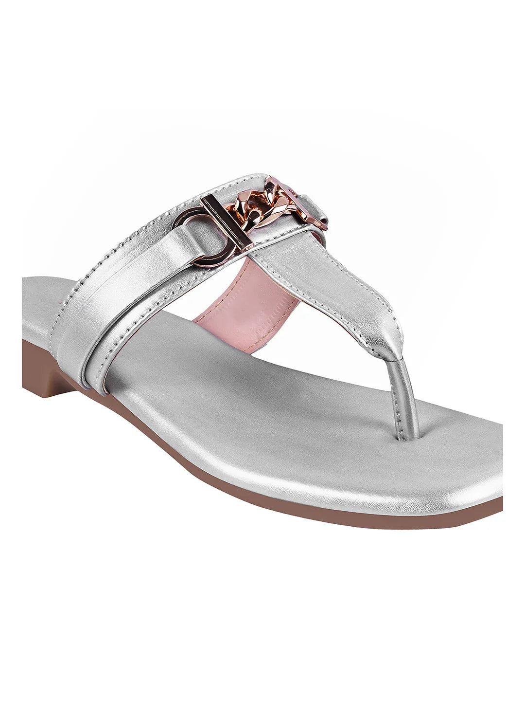 Elegant Chain Detail Flats