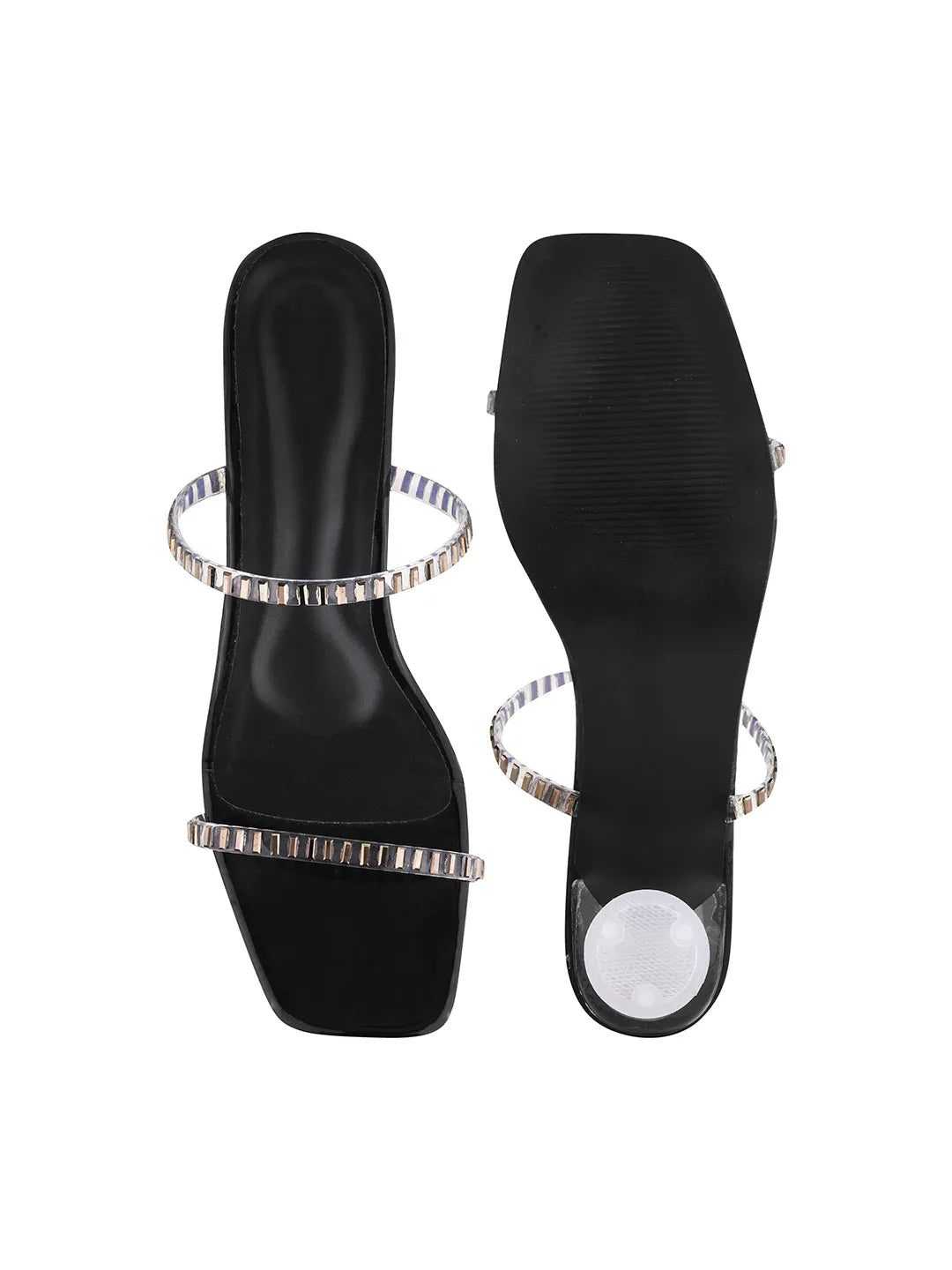 Glam Walk Block Heel Sandals
