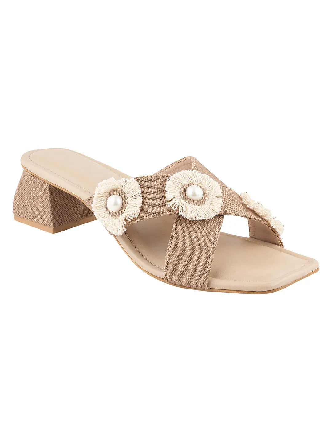 Everyday Floral Block Heels