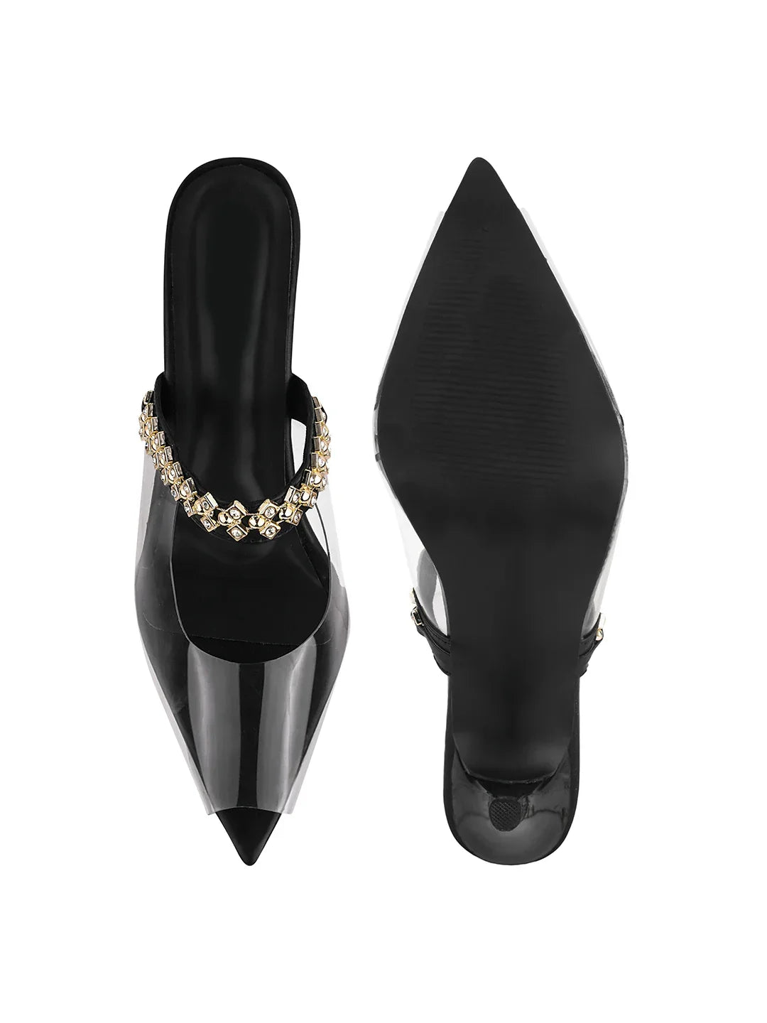 Elegance Pointed-Toe Block Heels