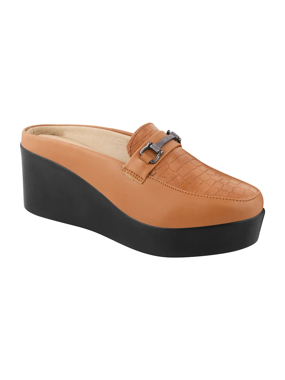 Everyday Comfort Low Wedge Slip-On Mules
