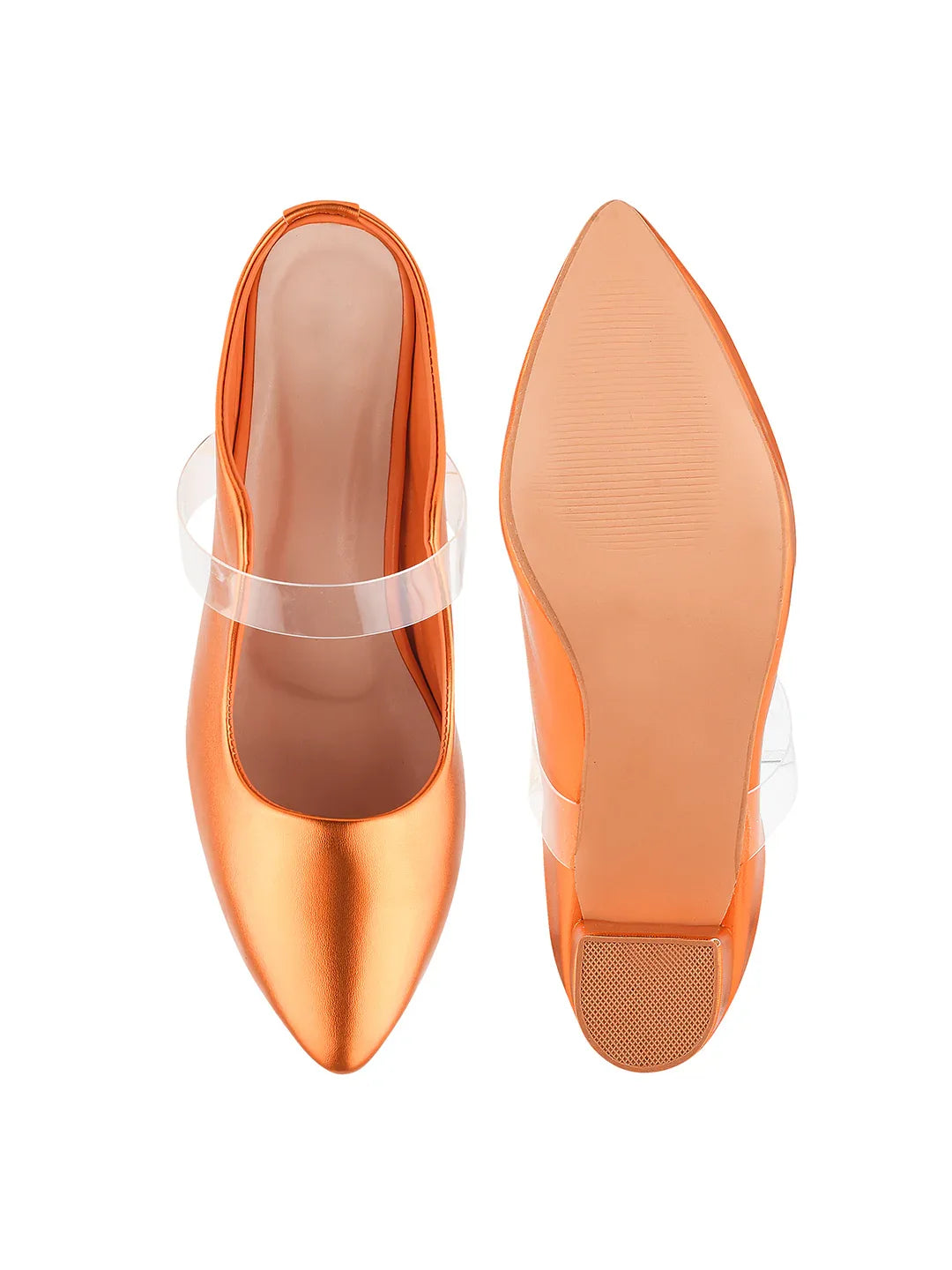 TRYME Comfortable Stylish Alluring Mules Light Weight Trendy Block Heels For Women & Girls