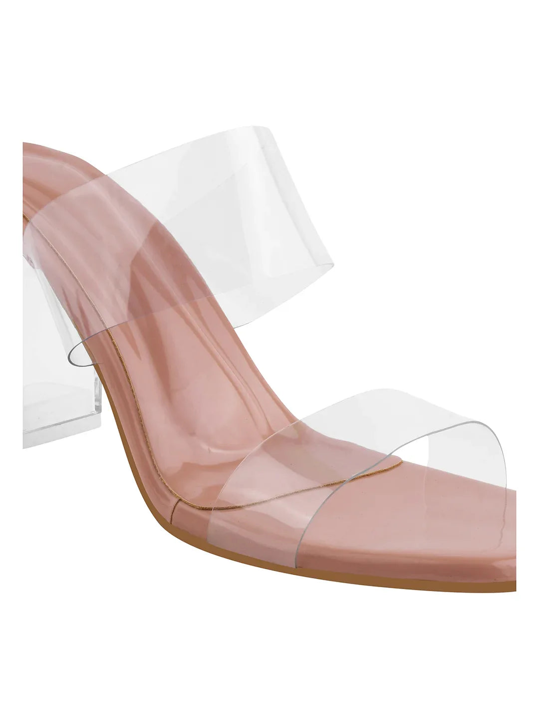 Everyday Glam Transparent Heels