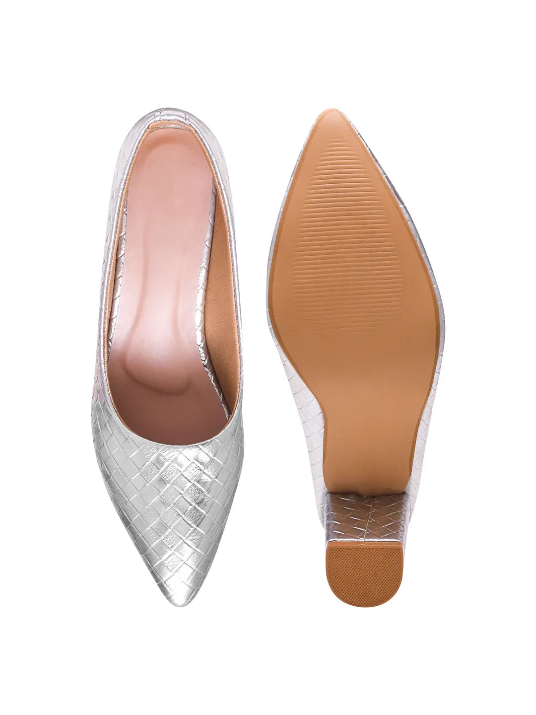 TRYME Comfortable Stylish Alluring Pumps Light Weight Trendy Block Heels For Women & Girls