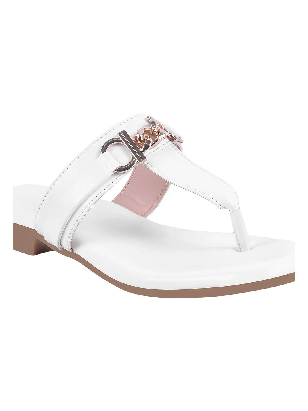 Elegant Chain Detail Flats