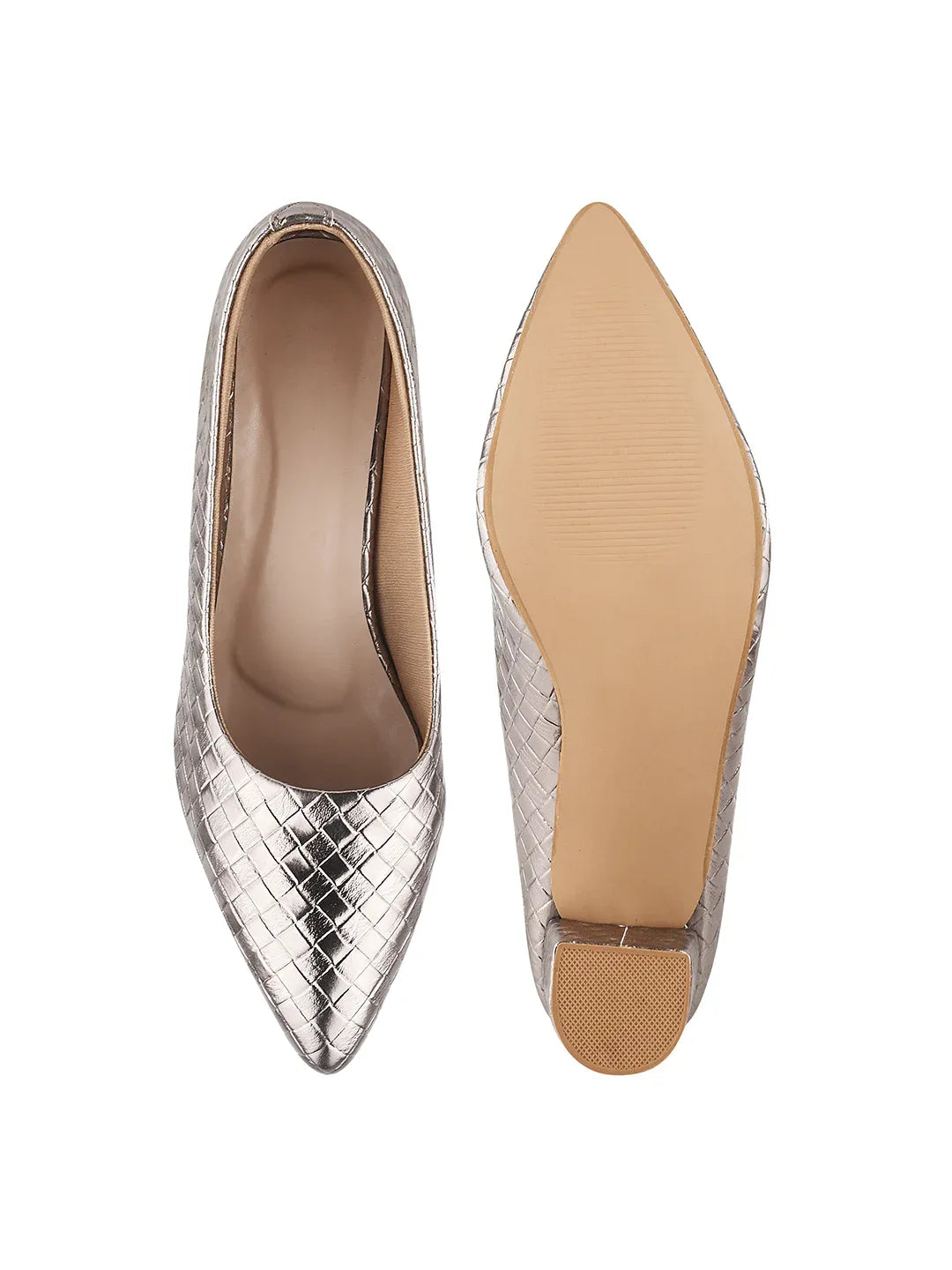 TRYME Comfortable Stylish Alluring Pumps Light Weight Trendy Block Heels For Women & Girls