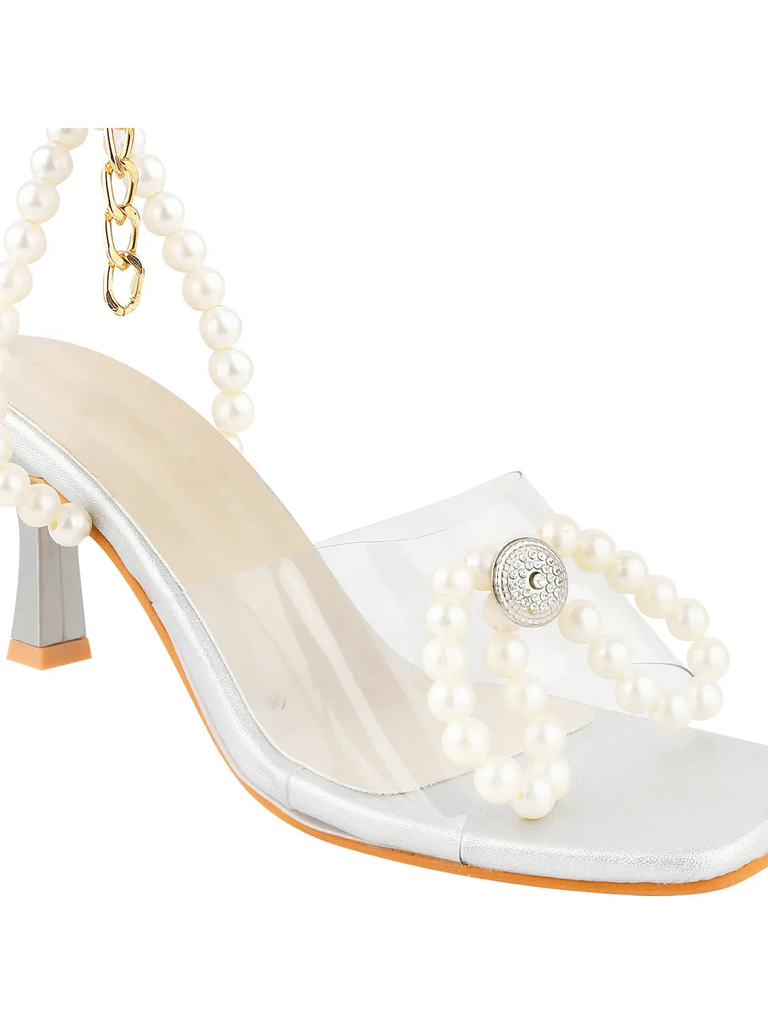Elegant Pearl Party Heels
