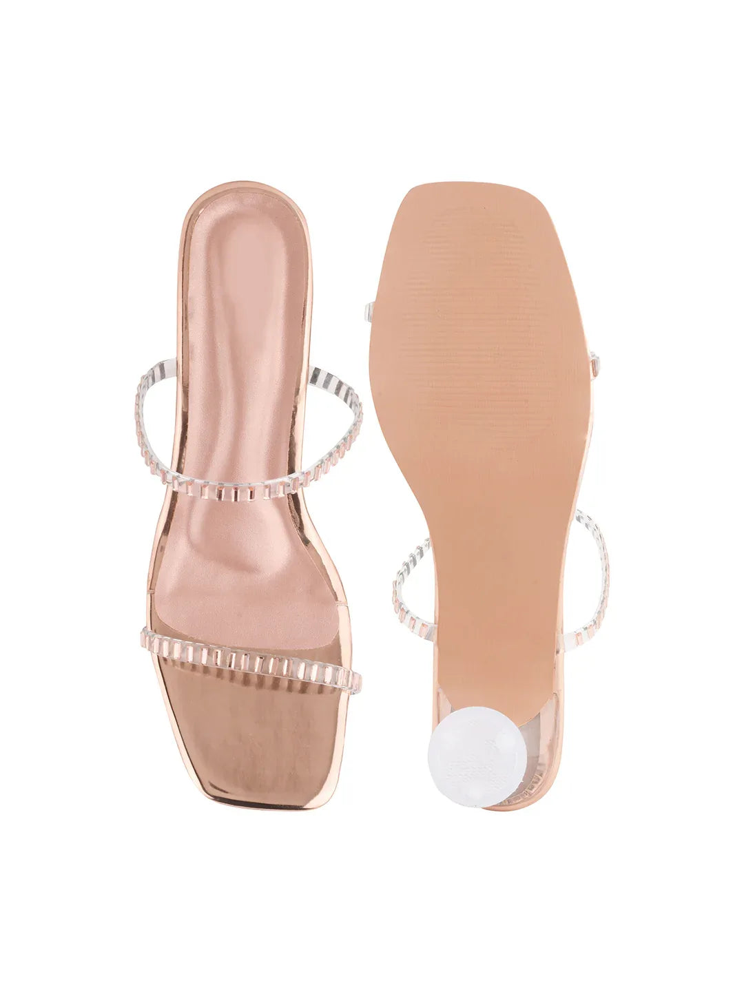Glam Walk Block Heel Sandals
