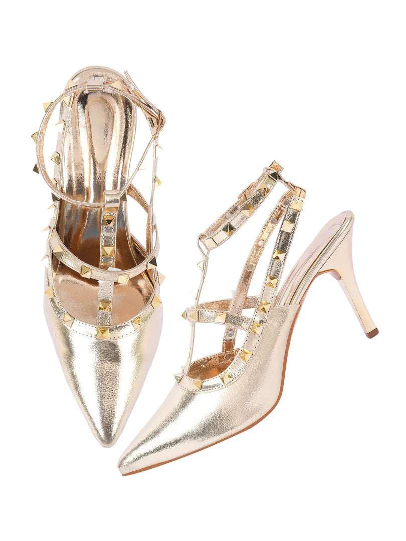 Aura Studded Stiletto Heels