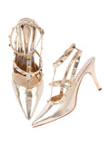 Aura Studded Stiletto Heels