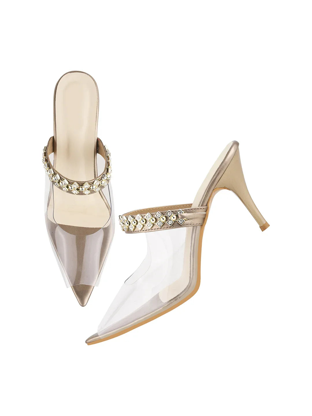 Elegance Pointed-Toe Block Heels