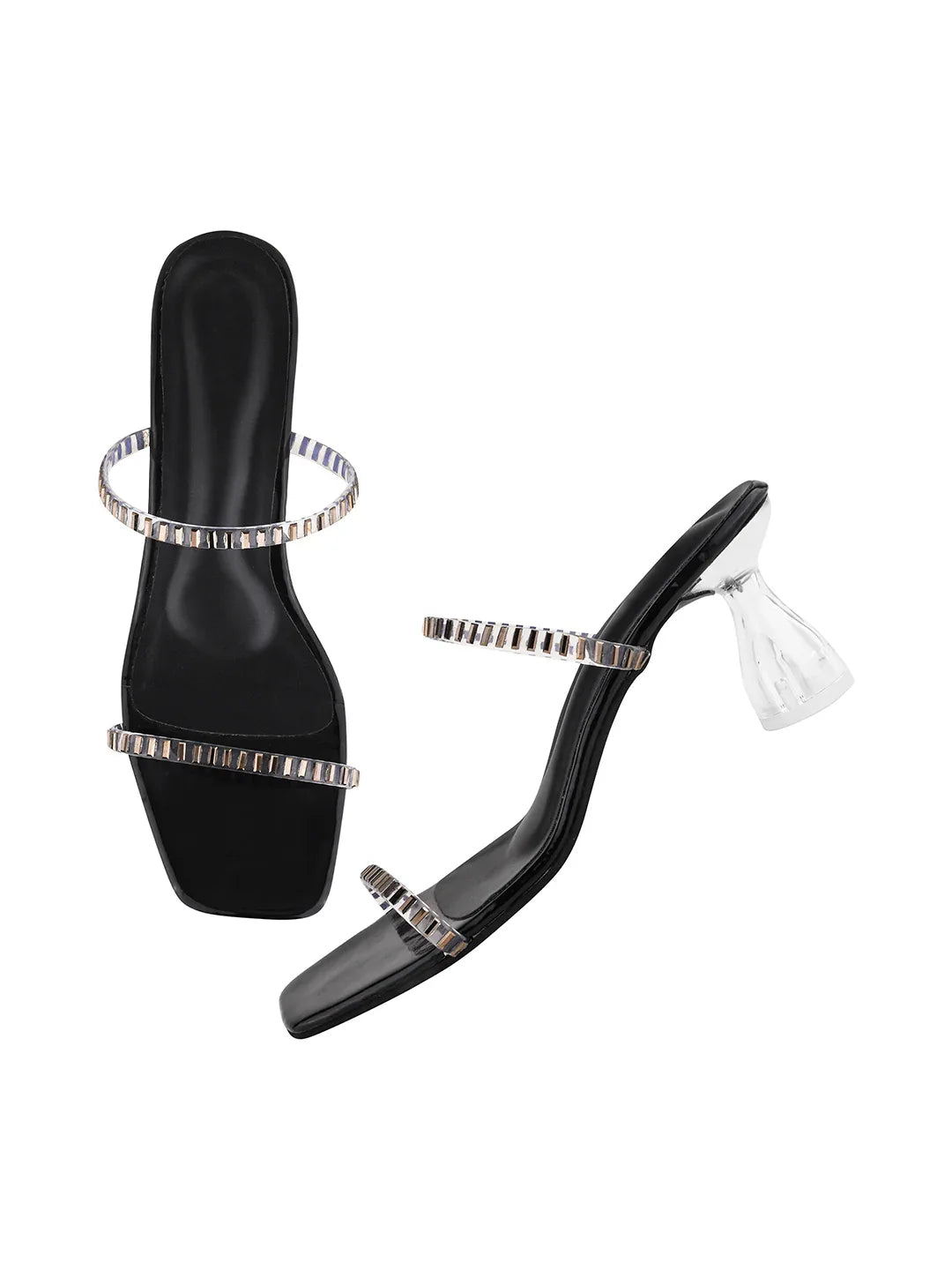Glam Walk Block Heel Sandals