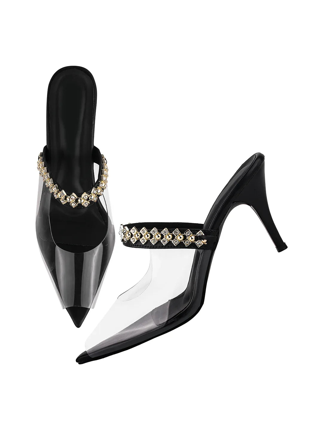 Elegance Pointed-Toe Block Heels
