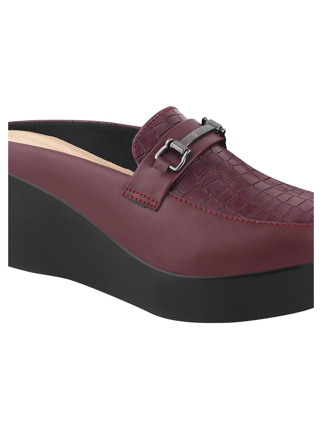 Everyday Comfort Low Wedge Slip-On Mules