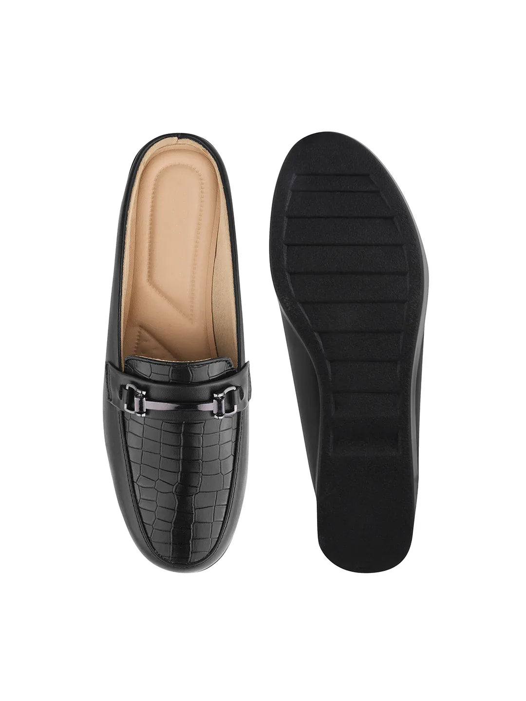 Everyday Comfort Low Wedge Slip-On Mules