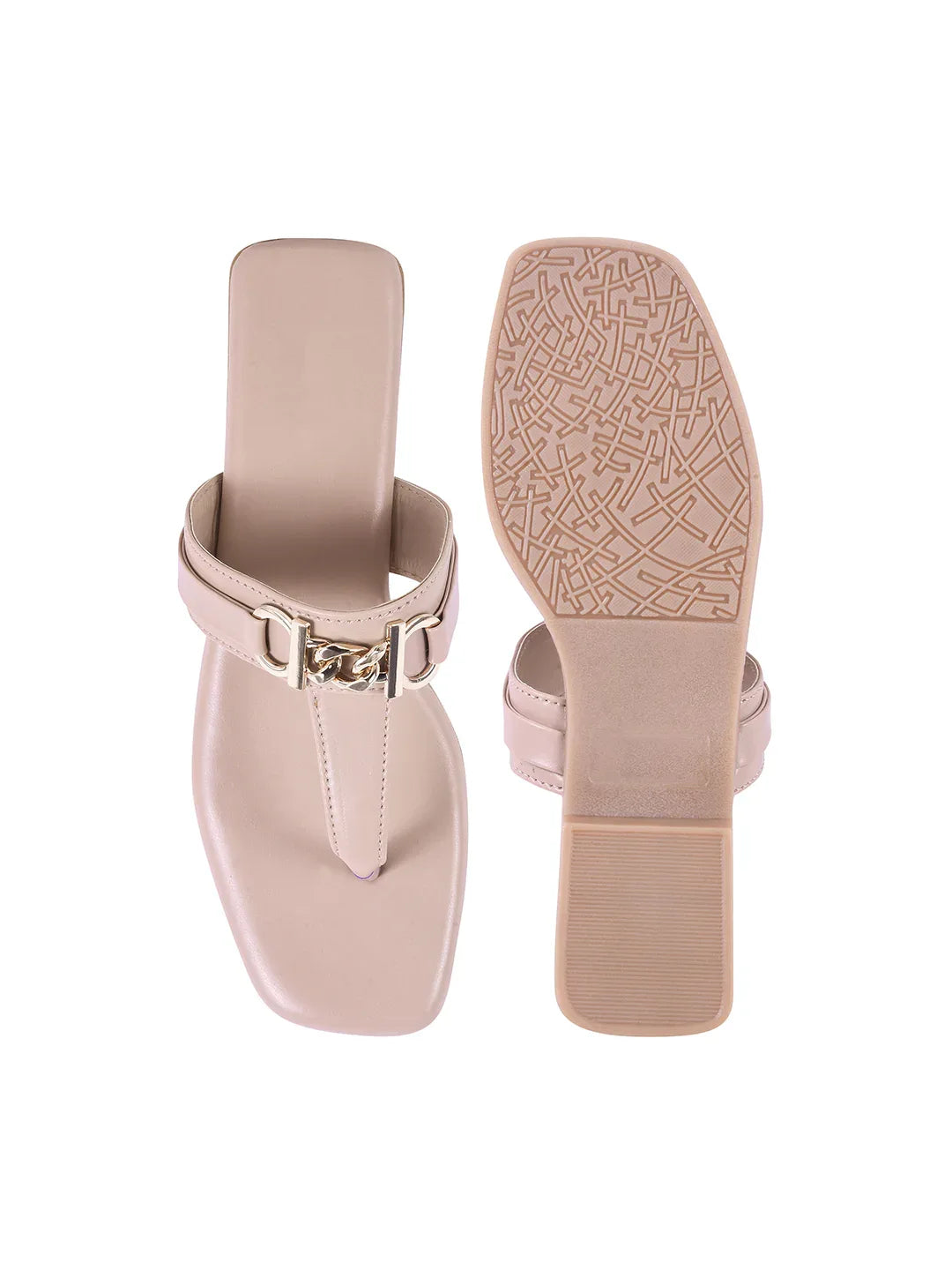 Elegant Chain Detail Flats