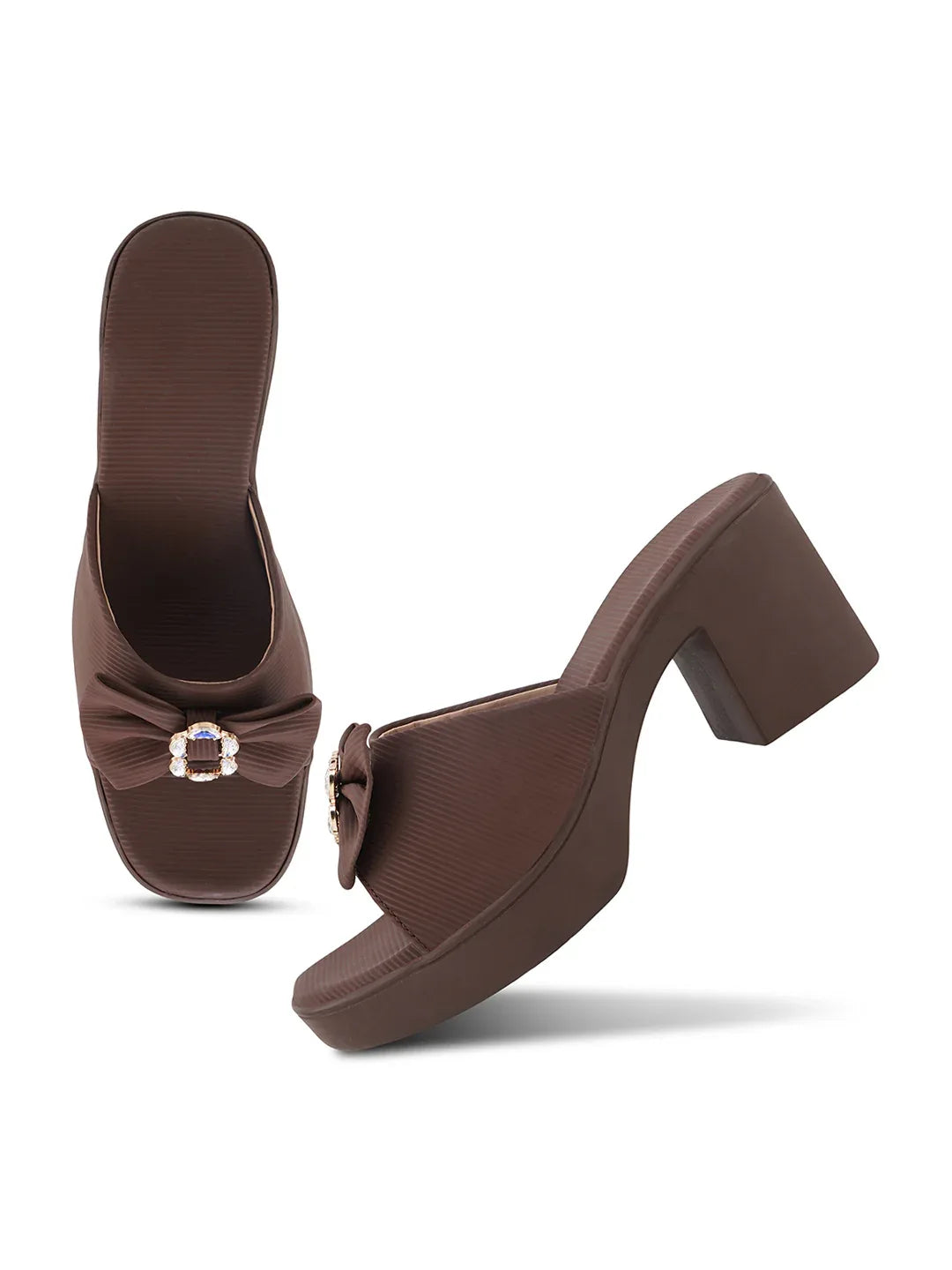Premium Party Wear Heeled Slides
