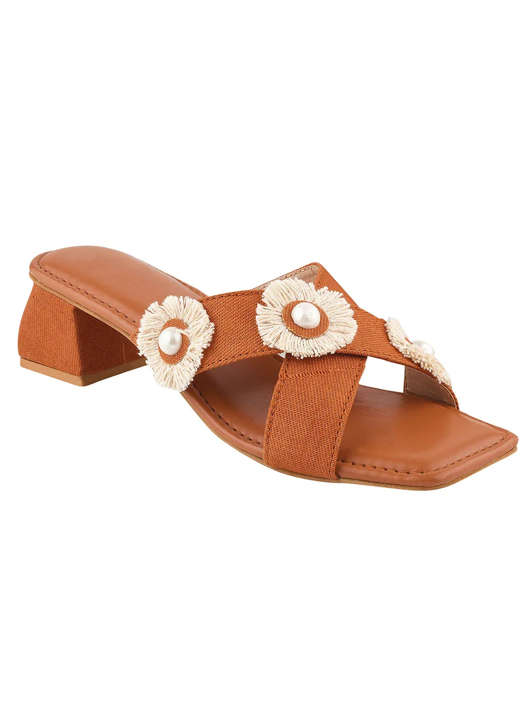 Everyday Floral Block Heels