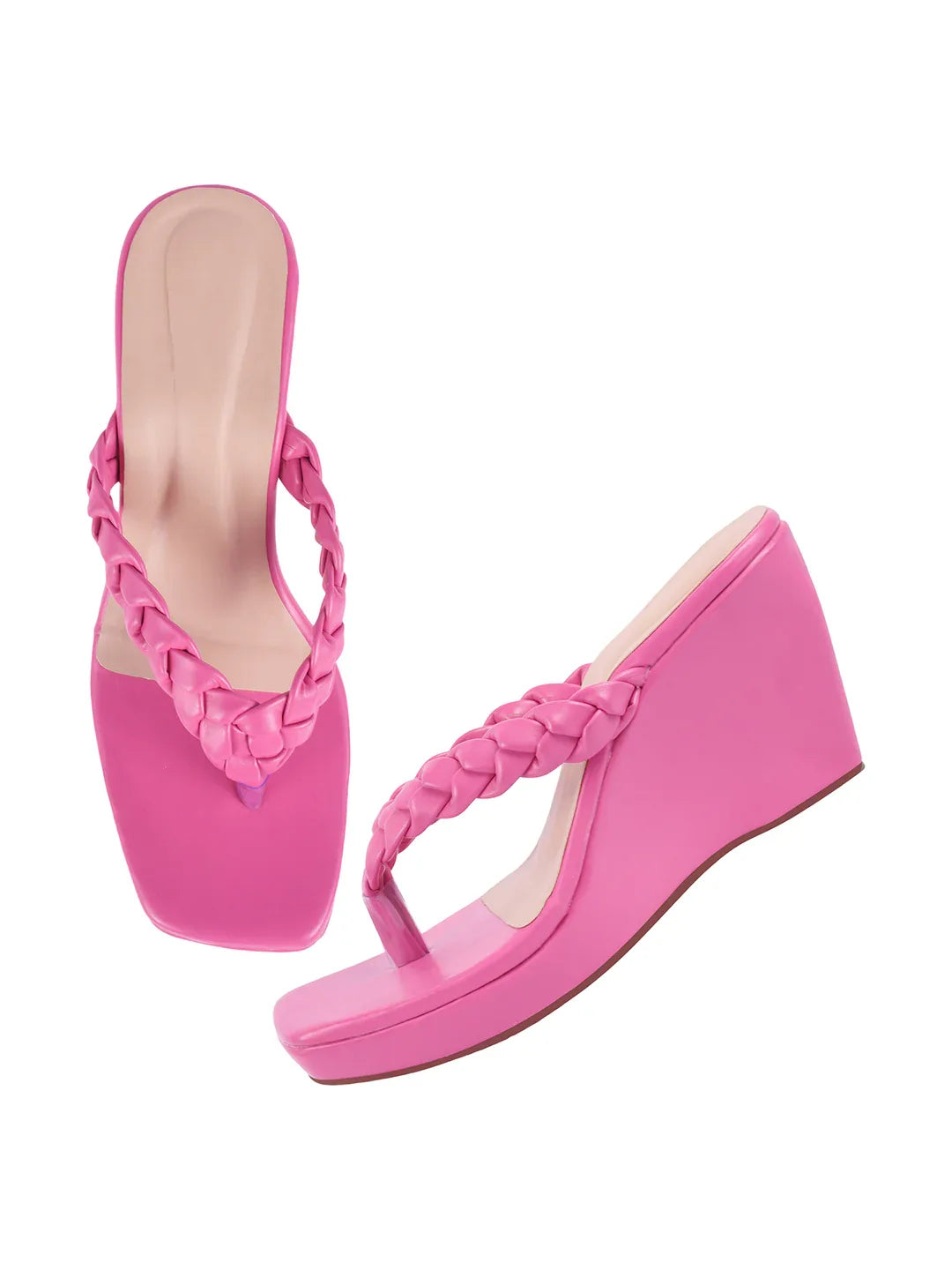 Comfort Chic Platform Wedge Heels