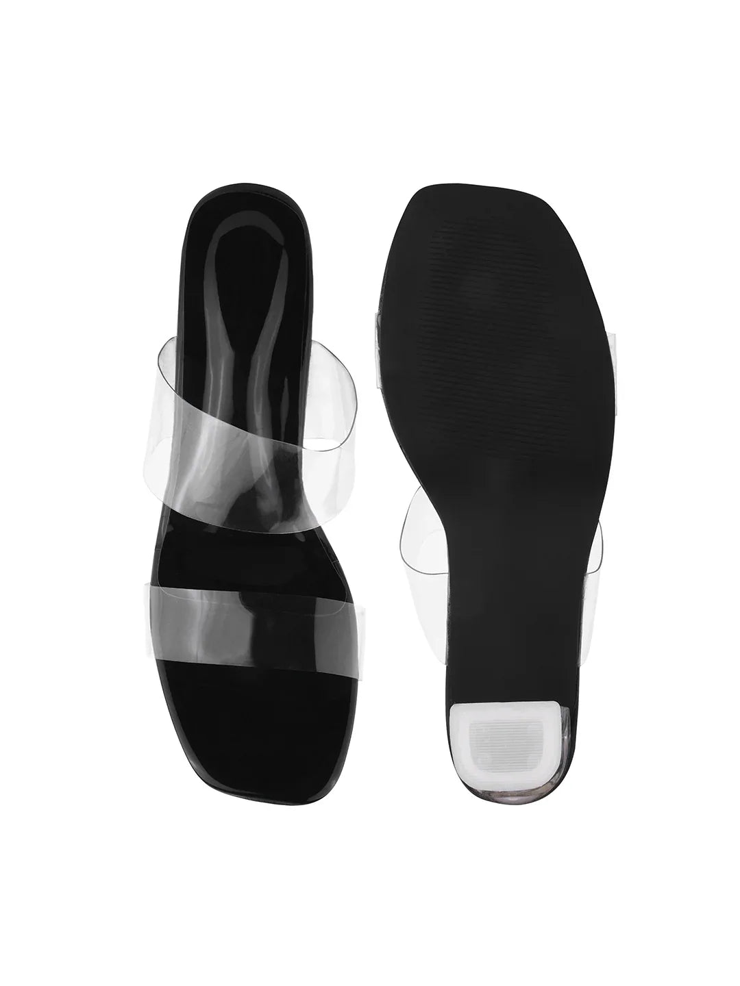 Everyday Glam Transparent Heels