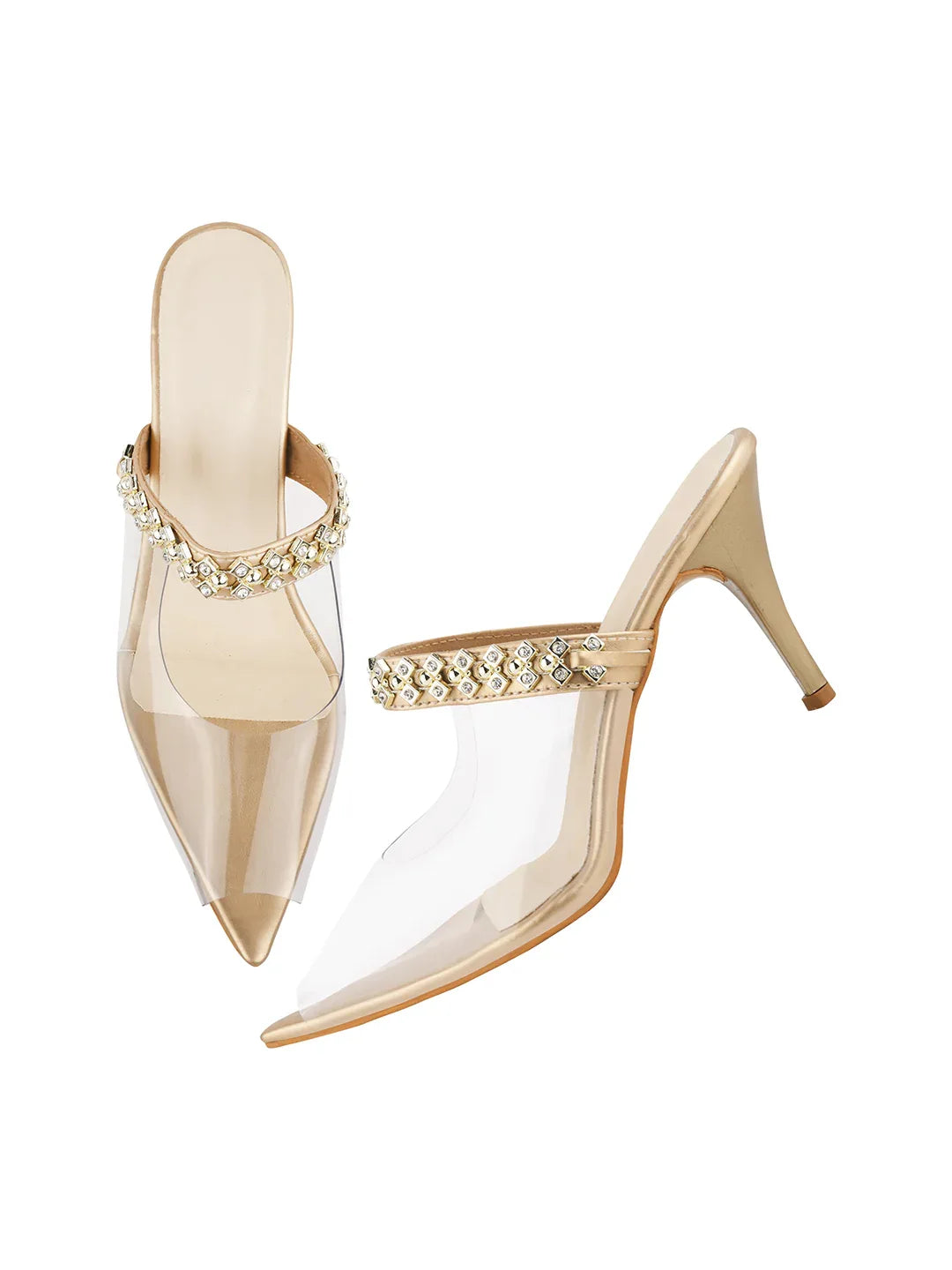 Elegance Pointed-Toe Block Heels