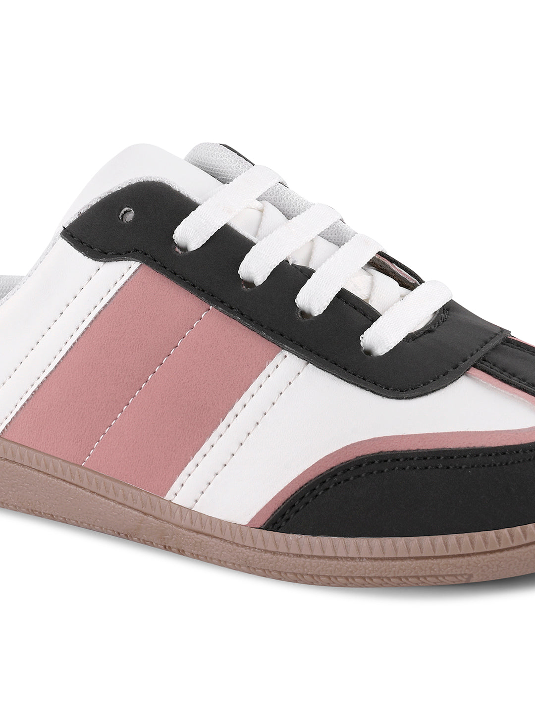 Retro Street Style Mules Sneakers with Lace-up
