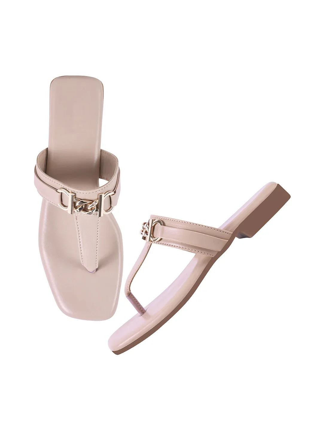 Elegant Chain Detail Flats