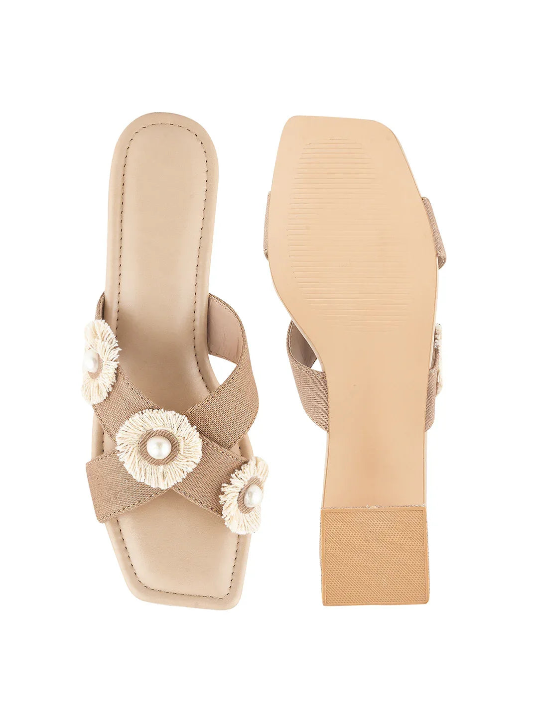 Everyday Floral Block Heels