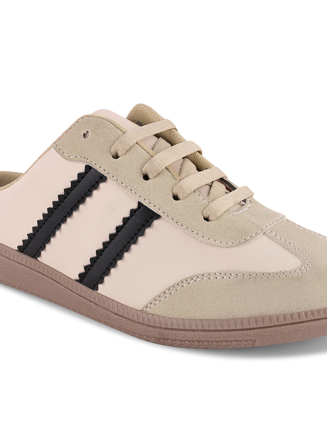 Retro Court Mule Style Sneaker with Lace-up