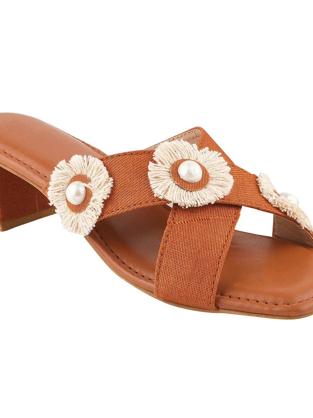 Everyday Floral Block Heels