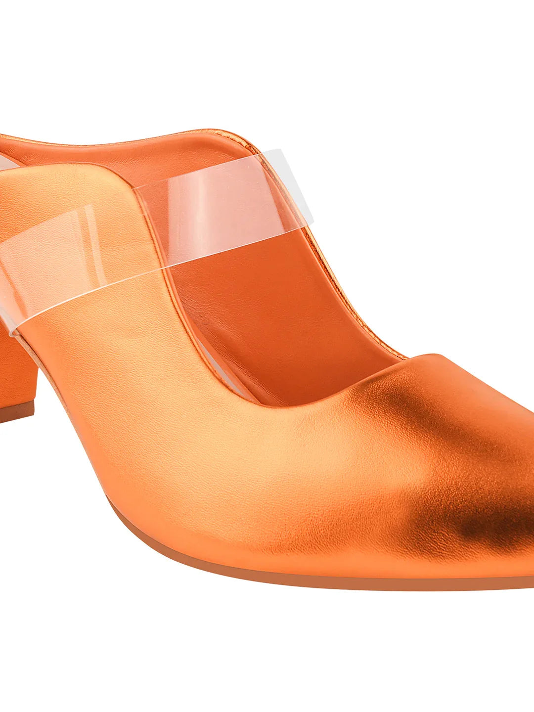 TRYME Comfortable Stylish Alluring Mules Light Weight Trendy Block Heels For Women & Girls