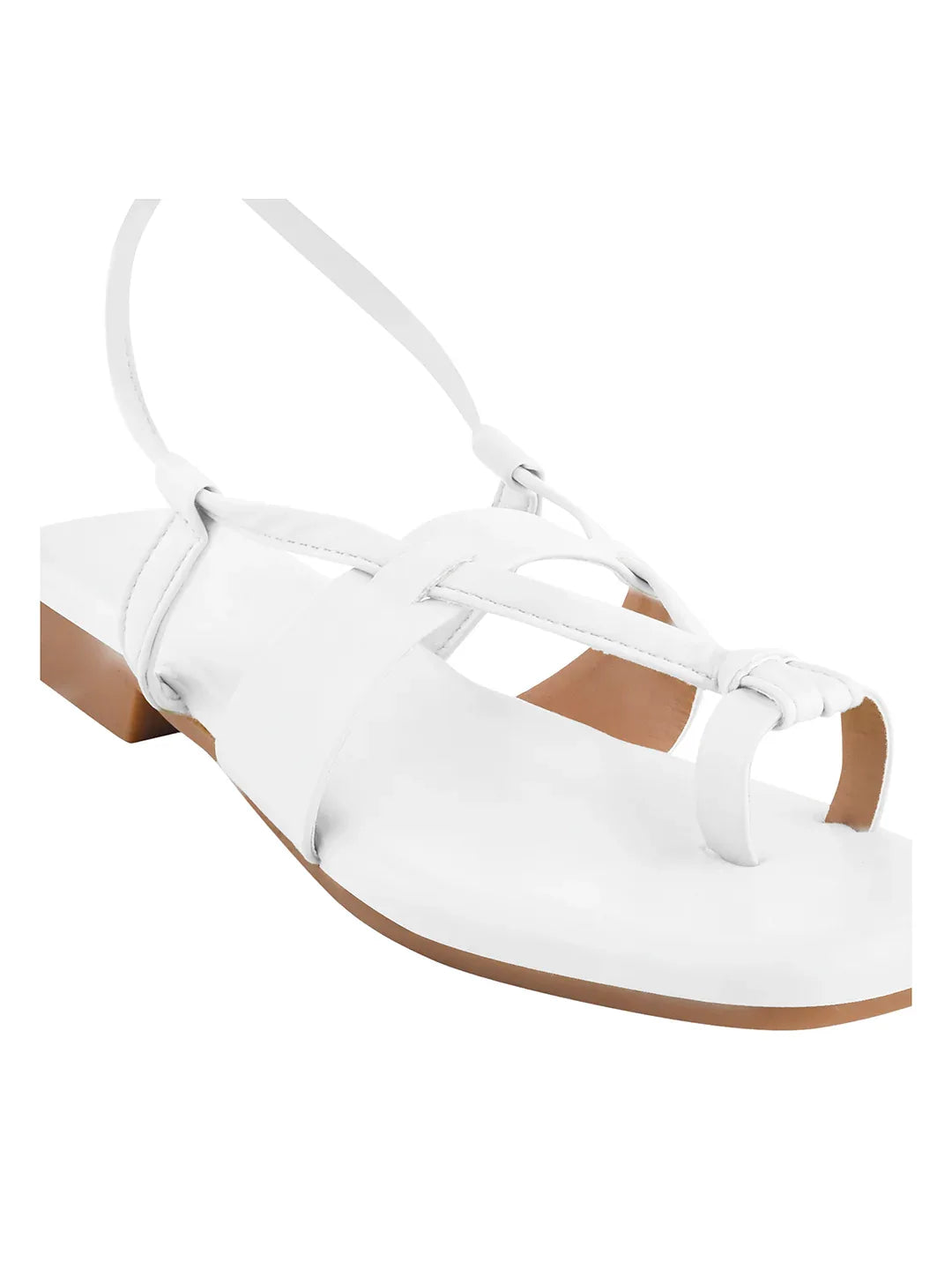 Everyday Wrap Strap Flat Sandals