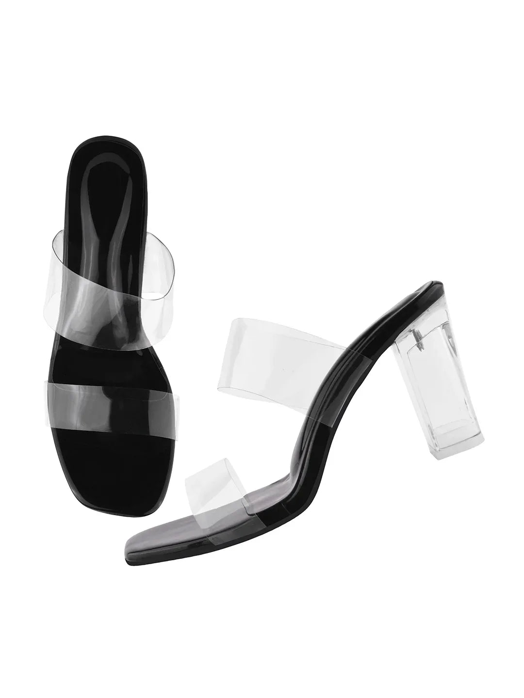 Everyday Glam Transparent Heels