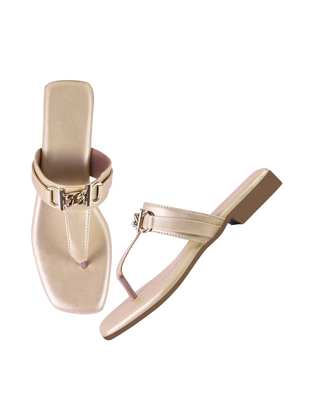 Elegant Chain Detail Flats