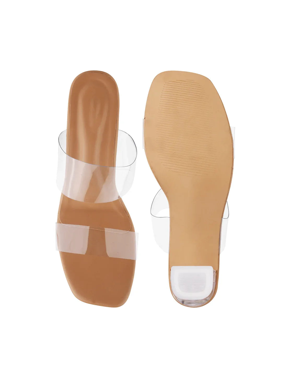 Everyday Glam Transparent Heels