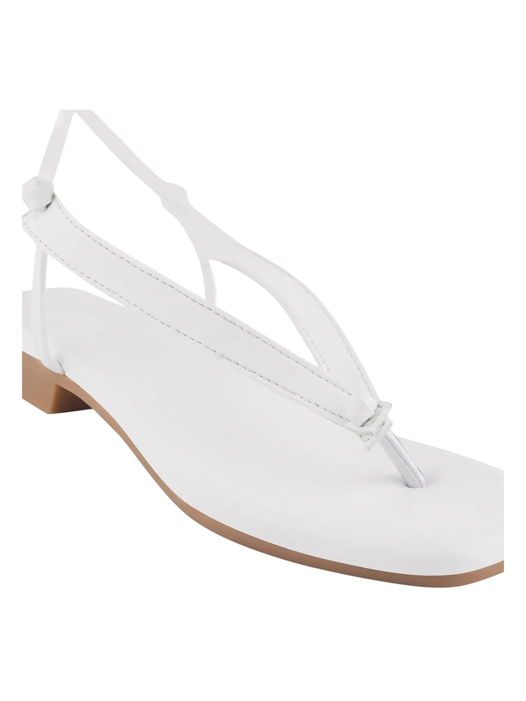 Minimal Tie-Up Strap Flats