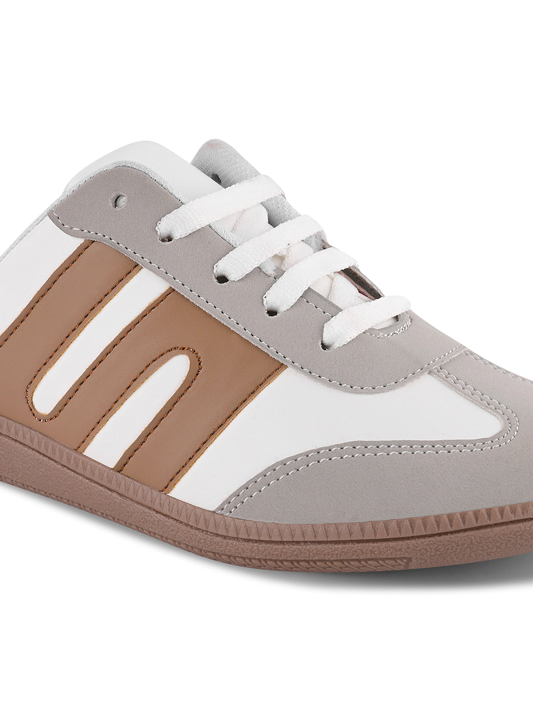Retro Lace-Up Casual Mule Style Sneakers with Lace-up