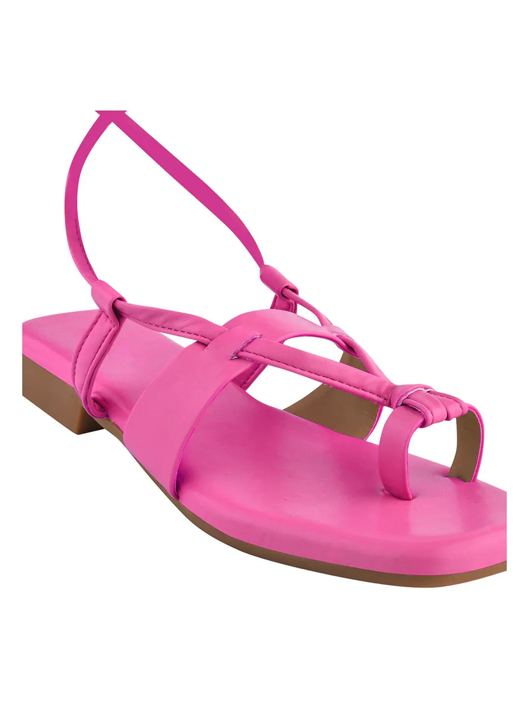 Everyday Wrap Strap Flat Sandals