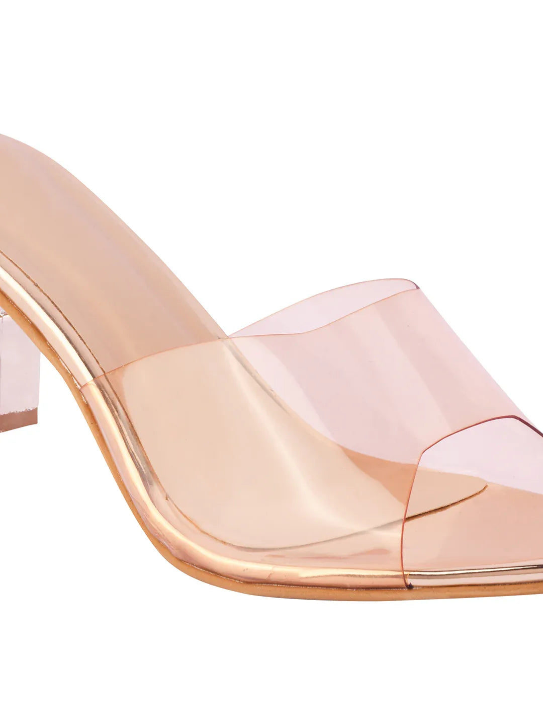 Luxe Studded Block Heel Mules