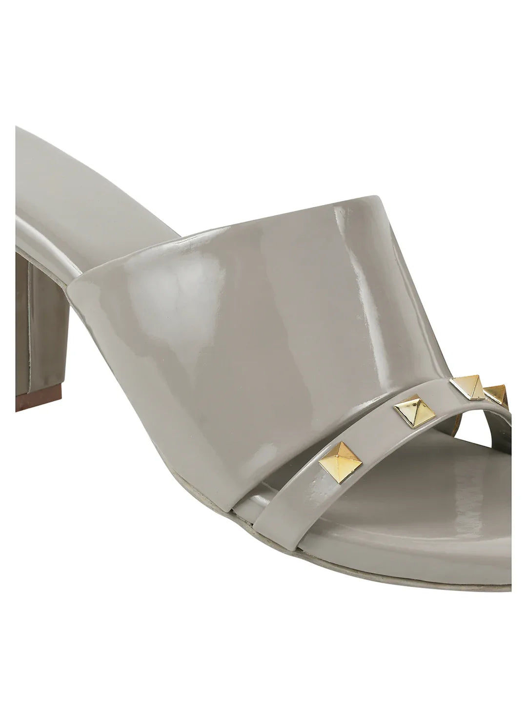 Classic Textured Block Heel Pumps