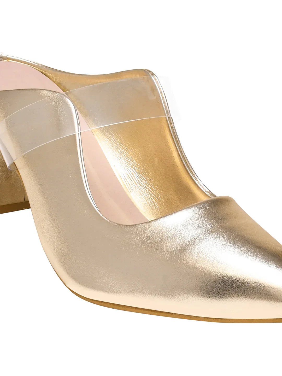 TRYME Comfortable Stylish Alluring Mules Light Weight Trendy Block Heels For Women & Girls